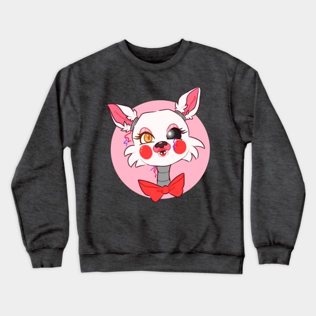 FNaF: Mangle Crewneck Sweatshirt by Nullkunst